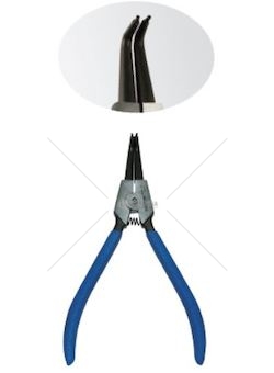 Kleště SEGERA ohnuté externí 170MM KING- KING TON 68SB-07