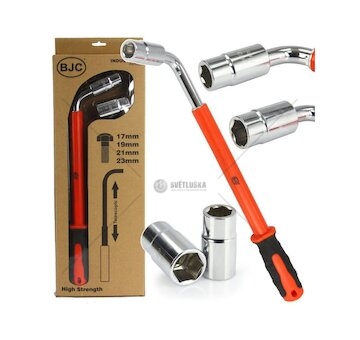 Klíč L teleskopický na kolové matice 17-19-21-23 mm BJC