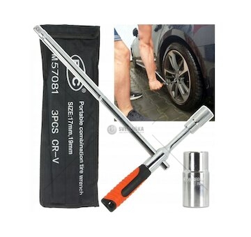 Klíč na kolové matice skládací BJC 17-19mm MAR-POL