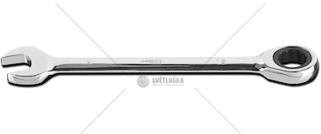 Klíč očko-plochý 10MM s chrastítkem NEO NEO09-064