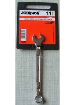 Klíč očko-plochý 11MM JOBI POLEROW. TOPEX 16311