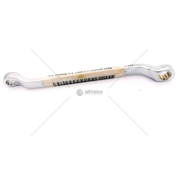 Klíč očkový 6 x 7mm L=123mm CrVa