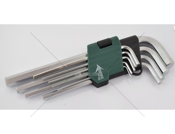 Klíče imbusové 1,5-10MM 9-ks krátké