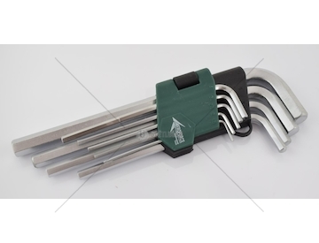 Klíče imbusové sada 1,5-10MM 9ks krátké MTX MTX-AE-7137-1