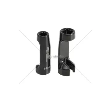 Klíče na palivové potrubí, 14 mm a 17 mm, BGS Technic