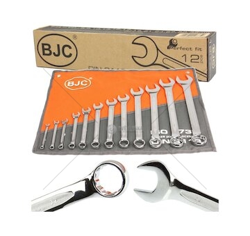 Klíče očko-otevřené 6-32mm, 12ks BJC