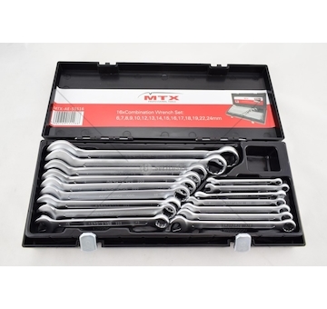 Klíče očkoploché sada 6-24MM 16-ks profi MTX MTX-AE-S5516