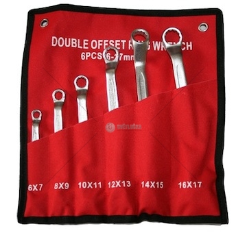 Klíče očkové 6-17 6ks sada profi