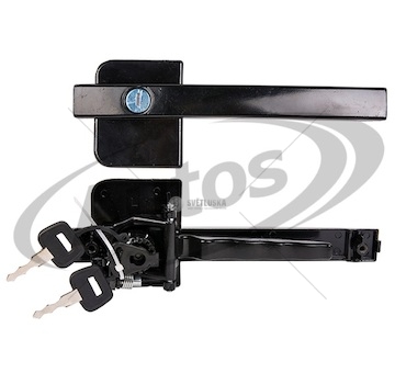 Klika dveří vnější s vložkou l daf 95xf, 105xf 0202024_A