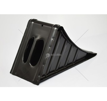 Klín zakládací pod kola šířka 160MM kovový černý  55458