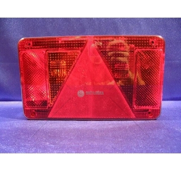 KLOSZ LAMPY ZESP.PRZYCZEPY LEWY CZERWONY SERTPLAS L0100C