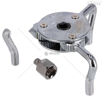 KLUCZ DO FILTROW PAZURKOWY 73-110MM NEO NEO11-237