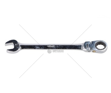 KLUCZ PL-OCZKOWY 15MM Z GRZECHOTKA HAZET V2811