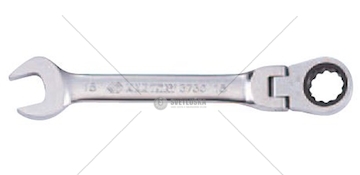 KLUCZ PLASKO-OCZKOWY 16MM Z PRZEGUBEM I KING TON 373016M