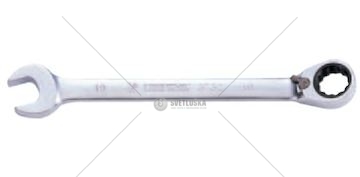 KLUCZ PLASKO-OCZKOWY 22MM Z GRZECHOTKA KING TON 373222M