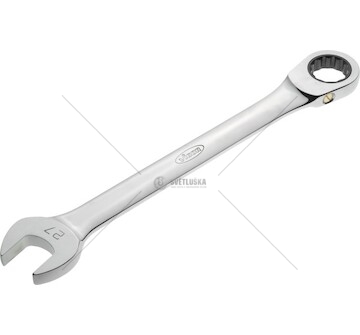 KLUCZ PLASKO-OCZKOWY 27MM Z GRZECHOTKA 06791 V4964