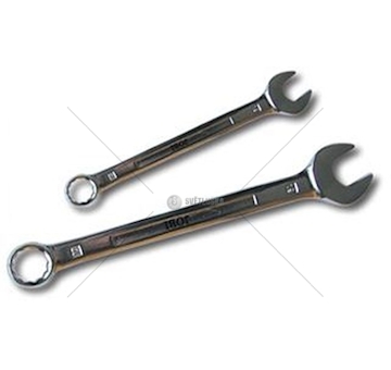 KLUCZ PLASKO-OCZKOWY 7MM JOBI POLEROW. TOPEX 16307