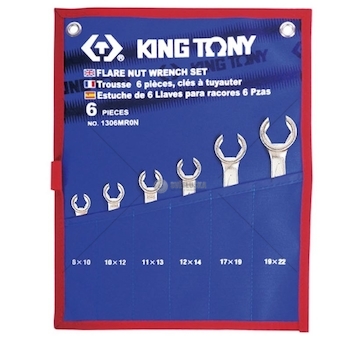 KLUCZE DO PRZEWODOW HAMULCOWYCH KPL.KING KING TON 1306MR
