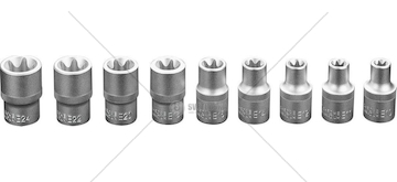 KLUCZE NASADOWE 1/2 TORX 9 SZT NEO NEO NEO08-649