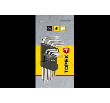 KLUCZE PIECIOKATNE TS10-50 9 ELEM.  35D950