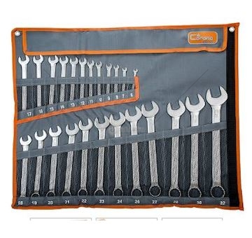 KLUCZE PL-OCZ 6-32MM 24EL.CORONA SATYNA CORONA C8345