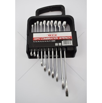 KLUCZE PL.-OCZK.6-19MM 10-ELEM. MTX MTX-AE-M0310