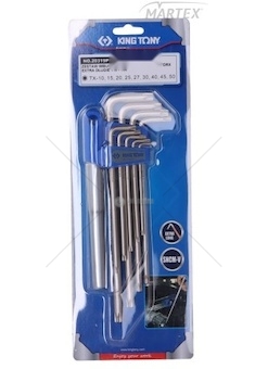 KLUCZE TORX T10-50 DLUGIE 10EL.  20319PRU