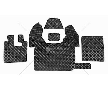 Koberec DAF 105 XF 2006- prošívaný černý  2007105/PIK/CZA