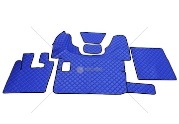 Koberec DAF 105 XF 2008- prošívaný modrý 2007105/PIK/NIEB