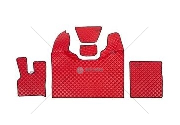 Koberec DAF 106 XF prošívaný červený 2007106/PIK/CZE