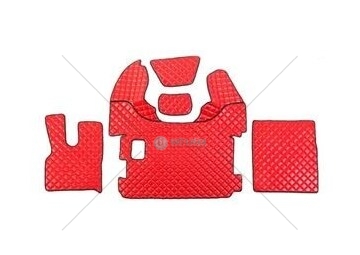 Koberec DAF 106 XF prošívaný červený matný 2007107/PIK/CZE