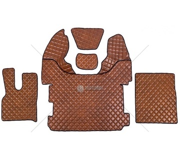 Koberec Daf 106 XF prošívaný hnědý mat 2007107/PIK/BR