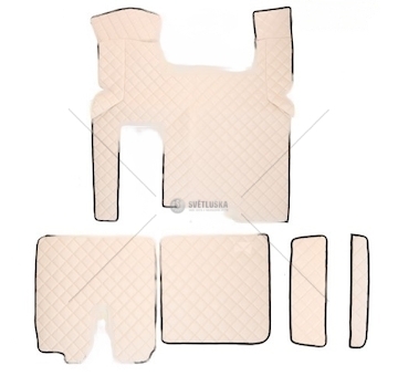 Koberec MAN TGX AUTOMAT prošívaný  G21TGX/PIK/BEZ/BL