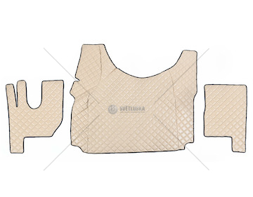 Koberec RVI GAMA T 13- prošívaný béžový  00982/PIK/B/FOT