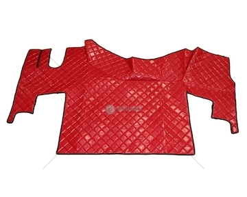 Koberec RVI GAMA T 13- prošívaný červený  00982/PIK/CZ