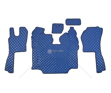 Koberec SCANIA R prošívaný OD 2004  modrý 20090087/PIK/NIEB