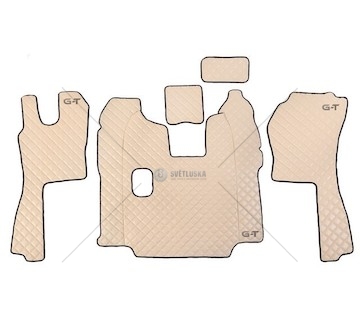 Koberec SCANIA R prošívaný OD 2009  béžový 20090062/PIK/BEZ