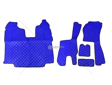 Koberec SCANIA R prošívaný OD 2009  modrý 20090058/PIK/NIEB