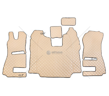 Koberec SCANIA R prošívaný OD 2013  béžový  20070055/PIK/BEZ