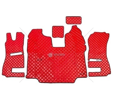 Koberec SCANIA R prošívaný OD 2013  červený 20090071/PIK/CZER