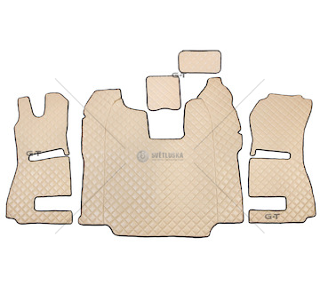 Koberec SCANIA R prošívaný OD 2017  béžový  20070055/PIK/BEZ/17