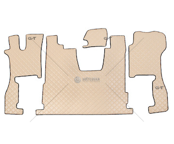 Koberec SCANIA R prošívaný  OD 2017  béžový 20070056/PIK/BEZ/17