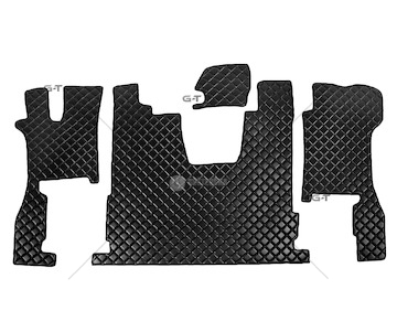 Koberec SCANIA R prošívaný OD 2017  černý 20070055/PIK/CZ/17