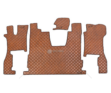 Koberec SCANIA R prošívaný OD 2017  hnědý 20070055/PIK/BR/17