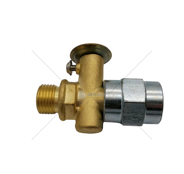 Kohout topení jednocestný M16/M16mm