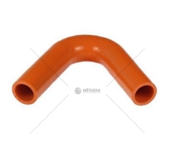 Koleno silikonové FI 10mm, 45° L=150x150mm