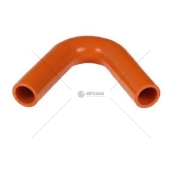 Koleno silikonové FI 16mm, 45° L=150x150mm