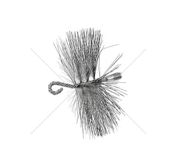 Komínový kartáč 250 mm, ocelový GEKO