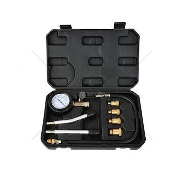 Kompresiometr pro zážehové motory, sada 8 ks, tester komprese GEKO