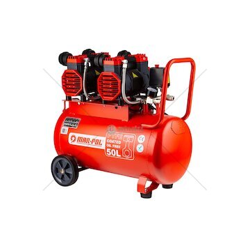 Kompresor bezolejový 50 l, 4 písty, 230 V, 8 bar - MAR-POL